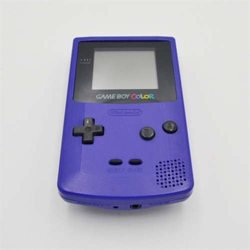 Gameboy Color Konsol - Grape Purple - SNR C13684308 (B Grade) (Genbrug)